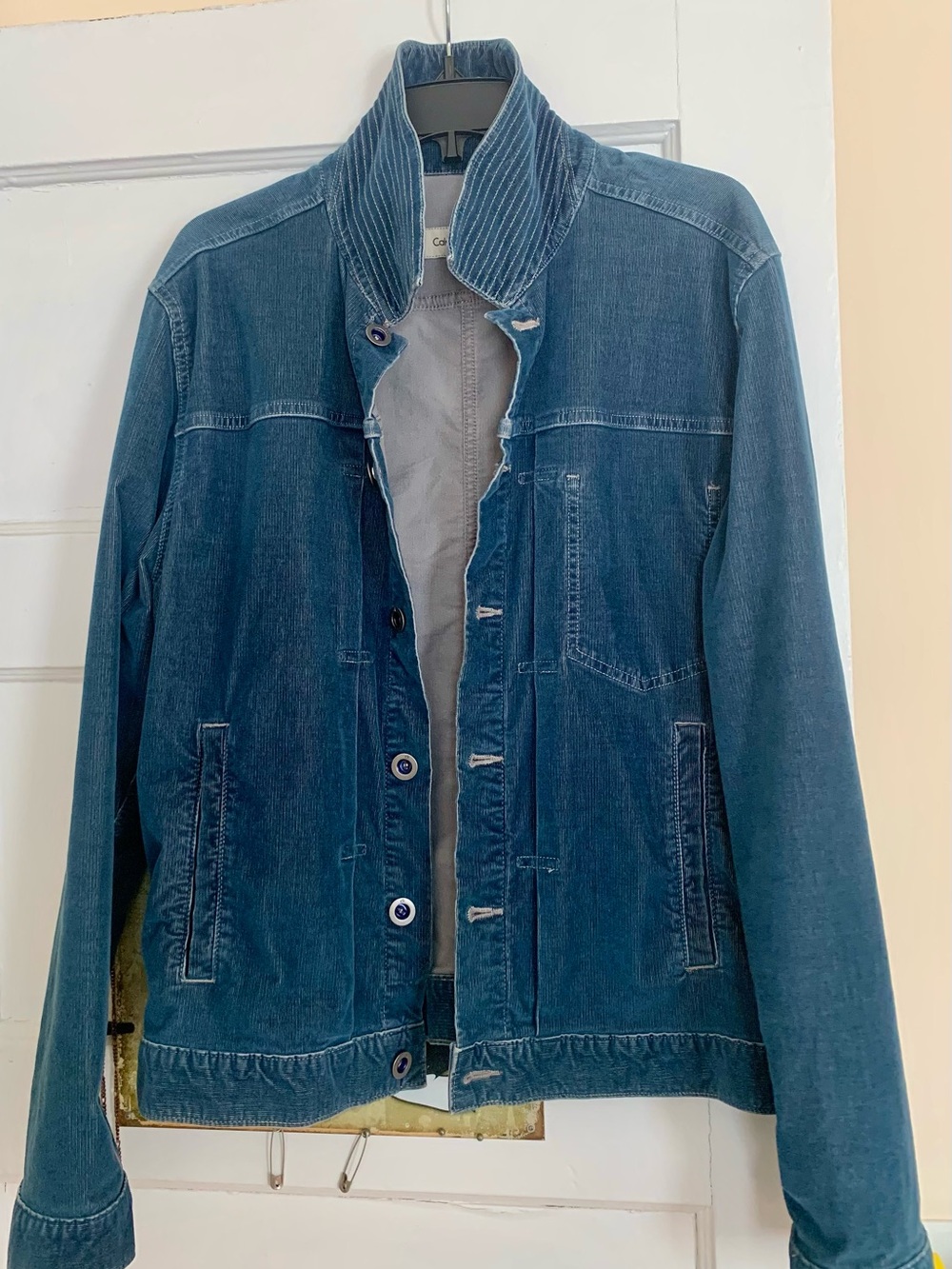 Calvin Klein Jeans Indigo Denim Jacket - Lightweight Shirt Jacket